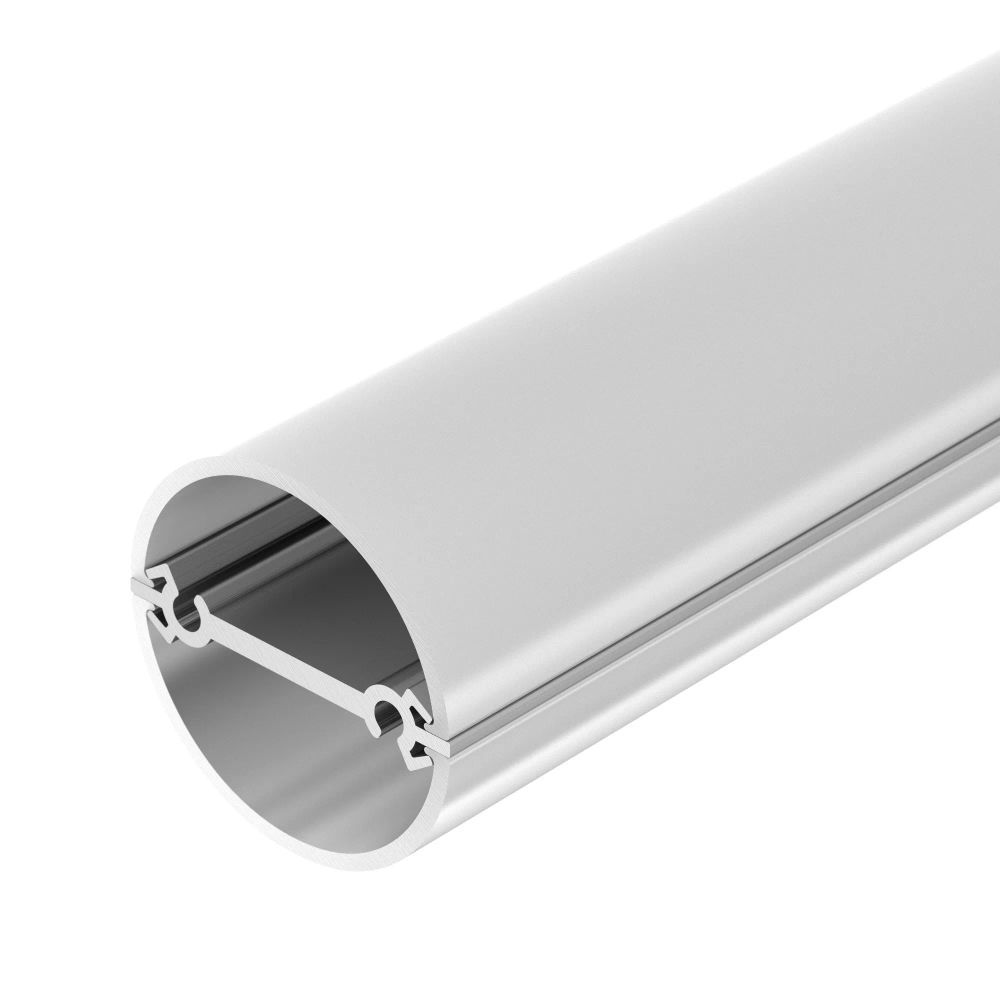 Профиль ROUND-D30-DUAL-2000 ANOD (Arlight, Алюминий) 029114