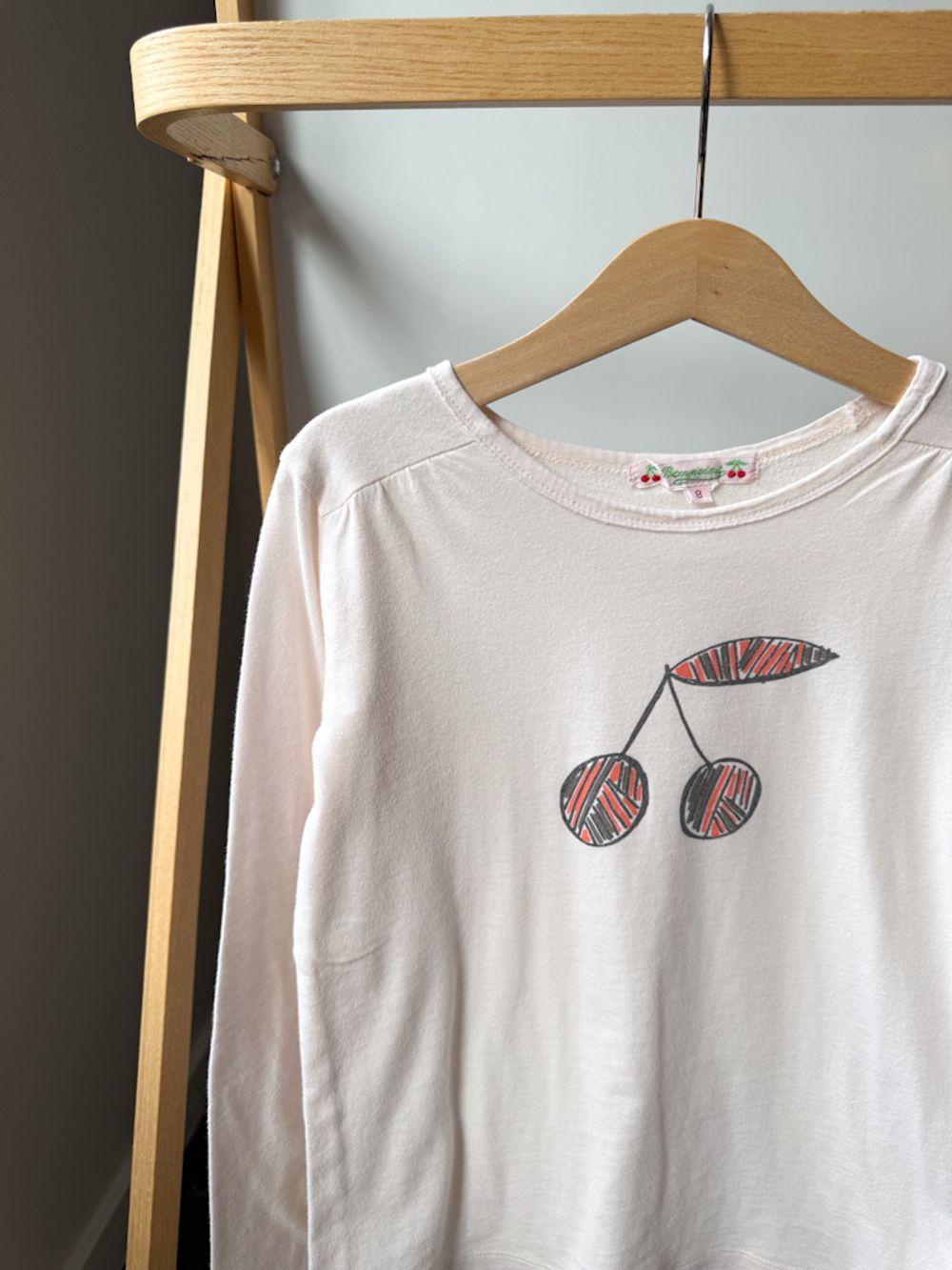 Хлопковый лонгслив Bonpoint, 128