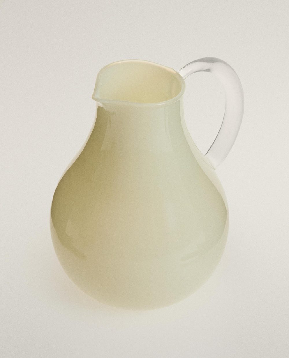 Zara Home кувшин из боросиликатного стекла, цвет жёлтый, 20 см
