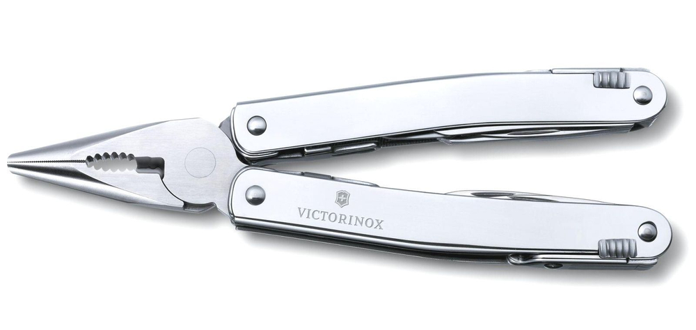Мультитул Victorinox SwissTool Spirit X (3.0224.LB1) 105мм 26функций серебристый блистер