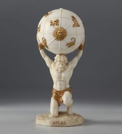 Veronese WS-1225/ 3 Статуэтка «Атлас - титан, держащий небо»