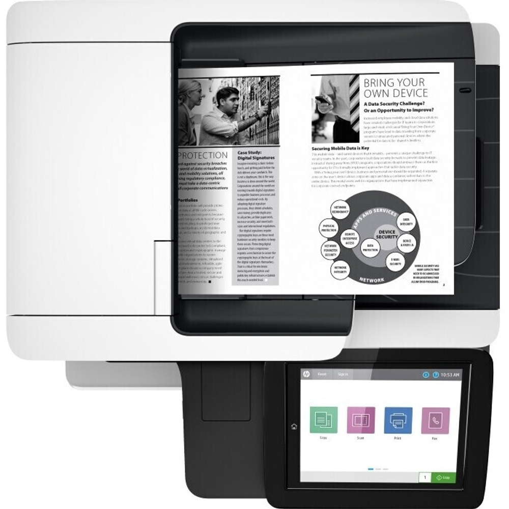 МФУ HP LaserJet Enterprise M528dn (1PV64A)