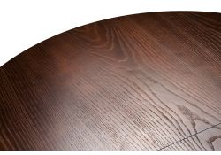 Стол Дорсет 120(170)х120х76 орех темный