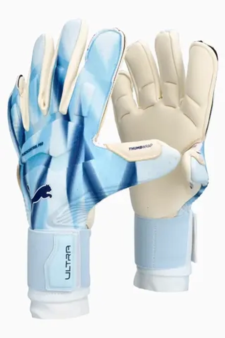 Вратарские перчатки Puma Ultra Ultimate Hybrid - голубой
