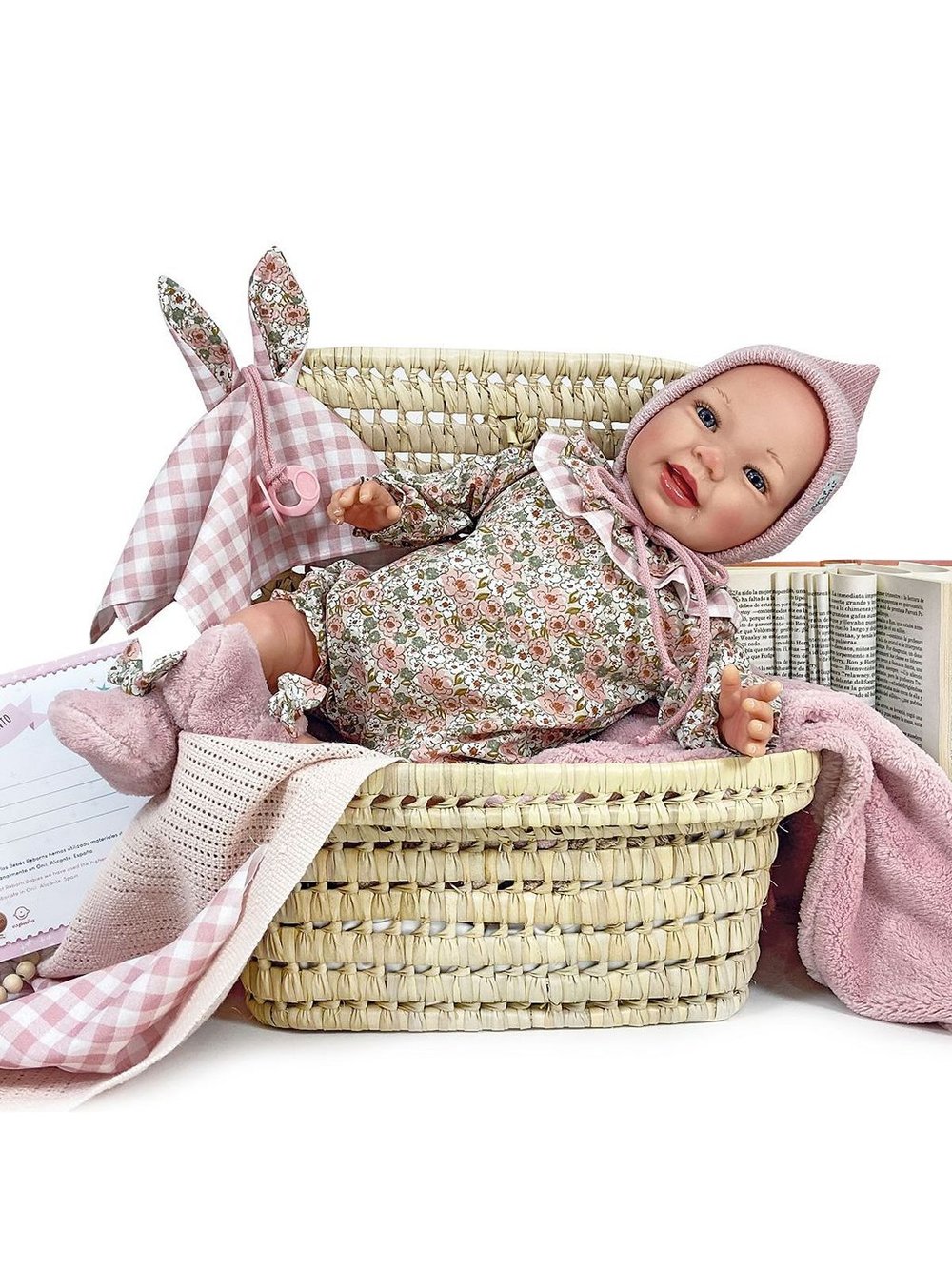 Кукла Реборн Nines 48см Susi мягконабивная (N0209)