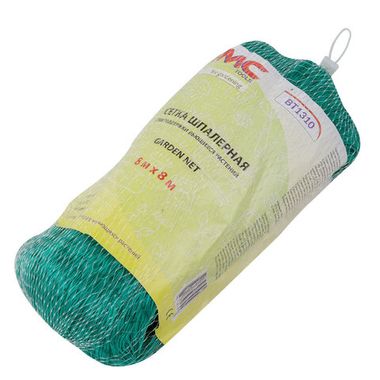 Сетка шпалерная для вьющихся растений 8м х 8м WMC TOOLS WMC-BT1310
