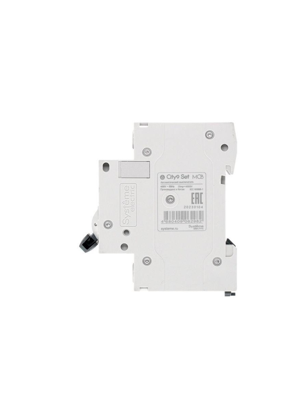 Выключатель автоматический модульный 2п B 25А 4.5кА City9 Set 230В SE C9F14225