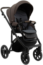 Детская коляска Roan Bass Next 2.0 2 в 1 BSN/44/2 Turkish Coffe/Black/руч.Cappuccino