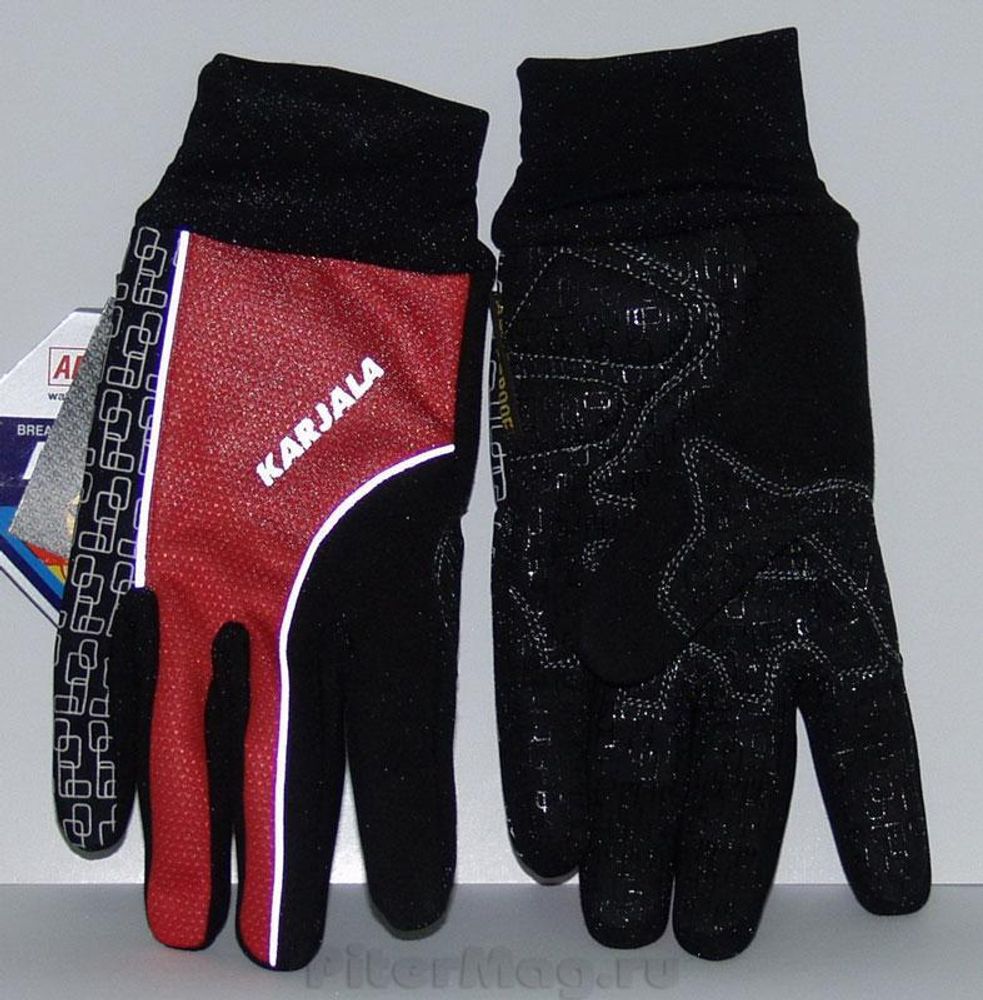 Перчатки Karjala (red-black) Перчатки Karjala (red-black)