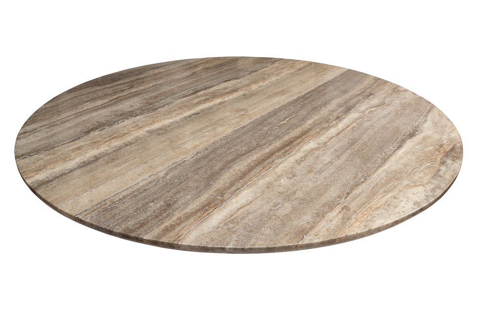 Стол обеденный Garda Decorенный Garda Decor d150*76 см каменная столешница, шпон
