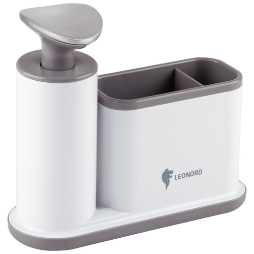 Диспенсер для жидкого мыла SAUBER с органайзером Leonord