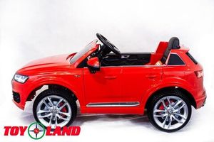 Детский электромобиль Toyland Audi Q7 красный