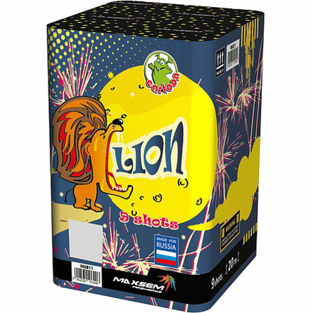 M0811 Lion (0,8"х9) 3 эффекта НАРОДНАЯ ЦЕНА!