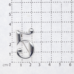 "Пять" брошь из коллекции "Numerology" от Jenavi