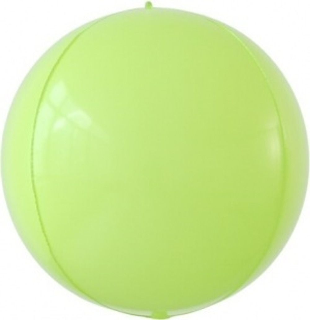К Сфера 3D Макарунс Лайм 24''/61 см