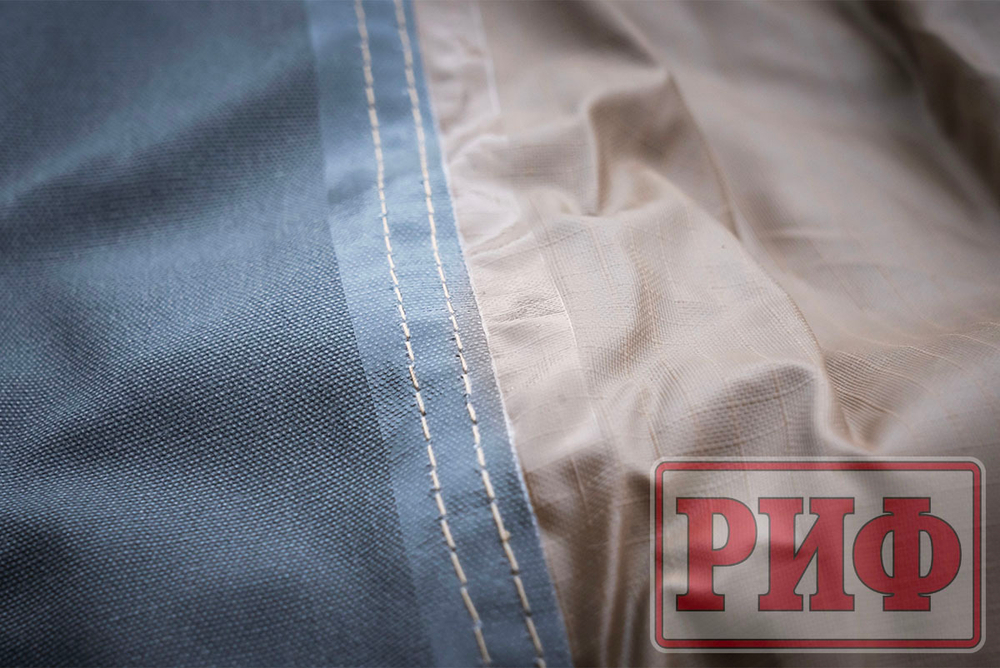 Маркиза автомобильная комбинированная (прямоугольная с веерной частью) 2,0х2,0 м (левая) РИФ