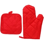 Прихватка в наборе с прихваткой-варежкой «Miracle», колокольчики, 25,5*17 см, 17*17 см