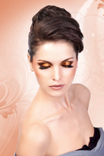 Ресницы черно-коричневые Deluxe (Цвет: черно-коричневый)