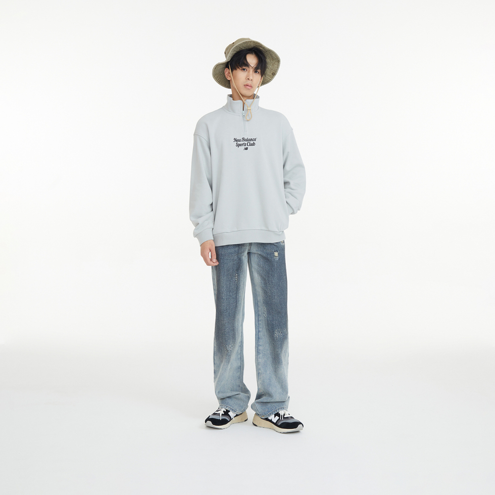 Толстовка New Balance Polo, 5CD38071-GR