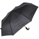 Зонт мужской полуавтомат «Ultramarine - Томас», цвет черный, ручка крючок, d98см