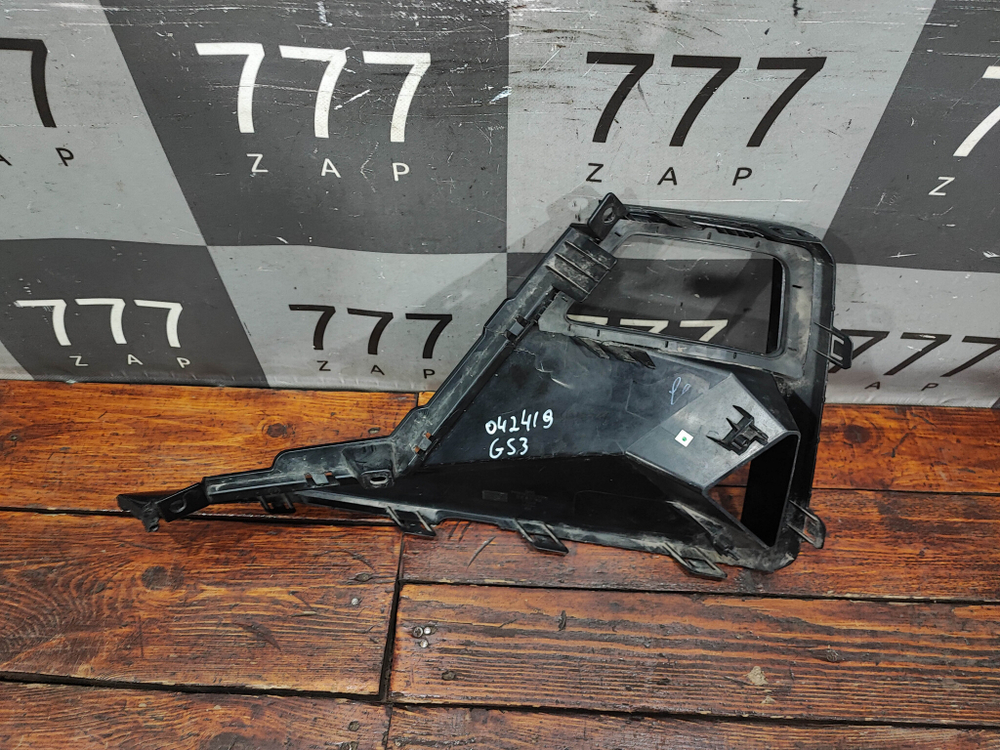 Накладка ПТФ переднего бампера правая GAC GS3 24-нв Б/У Оригинал 7105062CRV0000