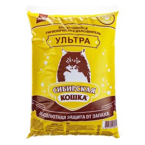 Наполнитель для кошачьего туалета, Сибирская Кошка "Ультра"