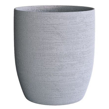 Кашпо VASE3 EROSIA WHITE D90 H95