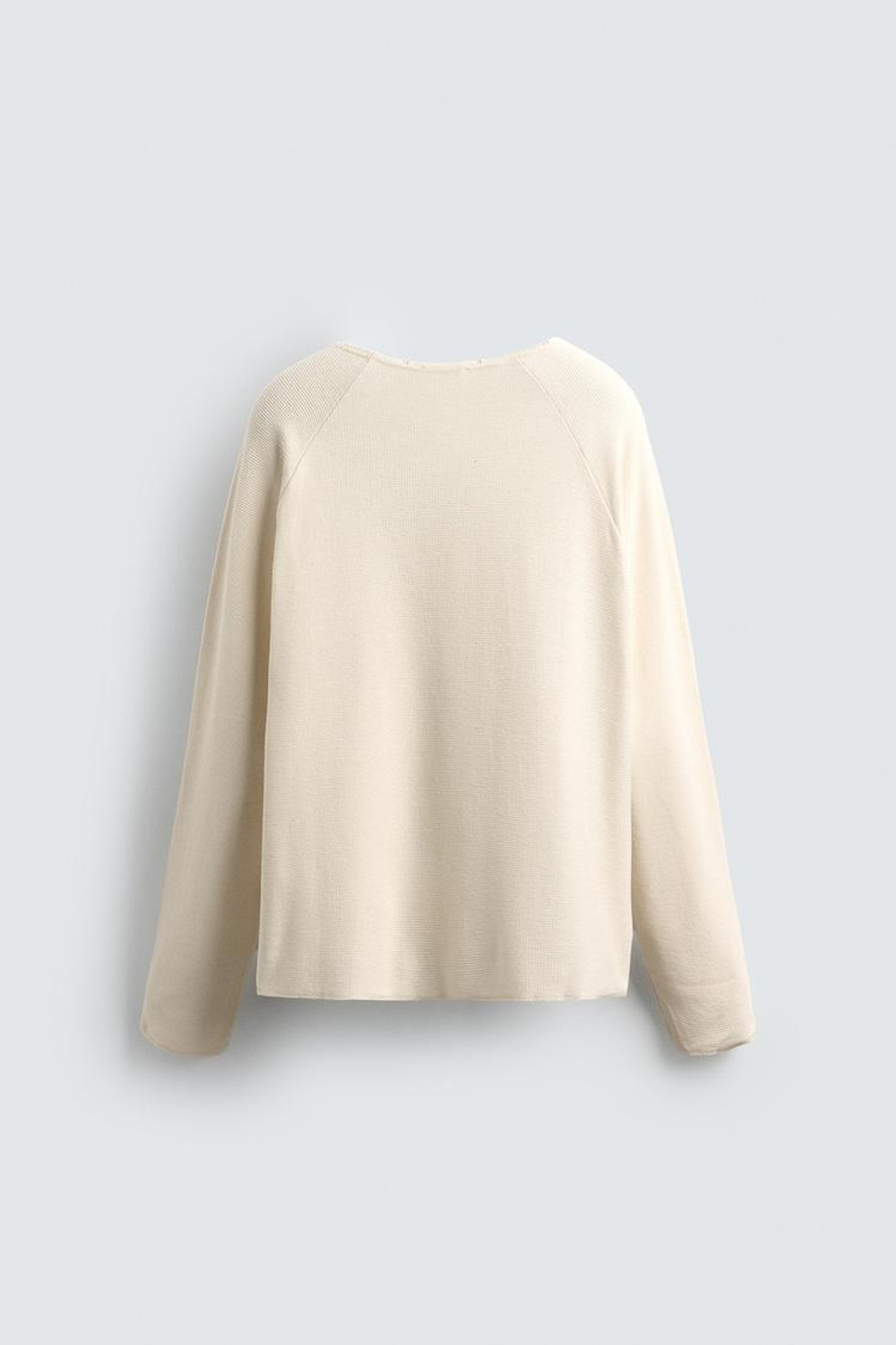 ZARA ФУТБОЛКА В КЛЕТКУ С ПРИНТОМ, ЖЕЛТОВАТО-БЕЛЫЙ