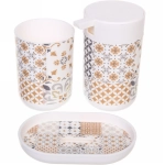 Набор для ванной из 3-х предметов «Мозаика»