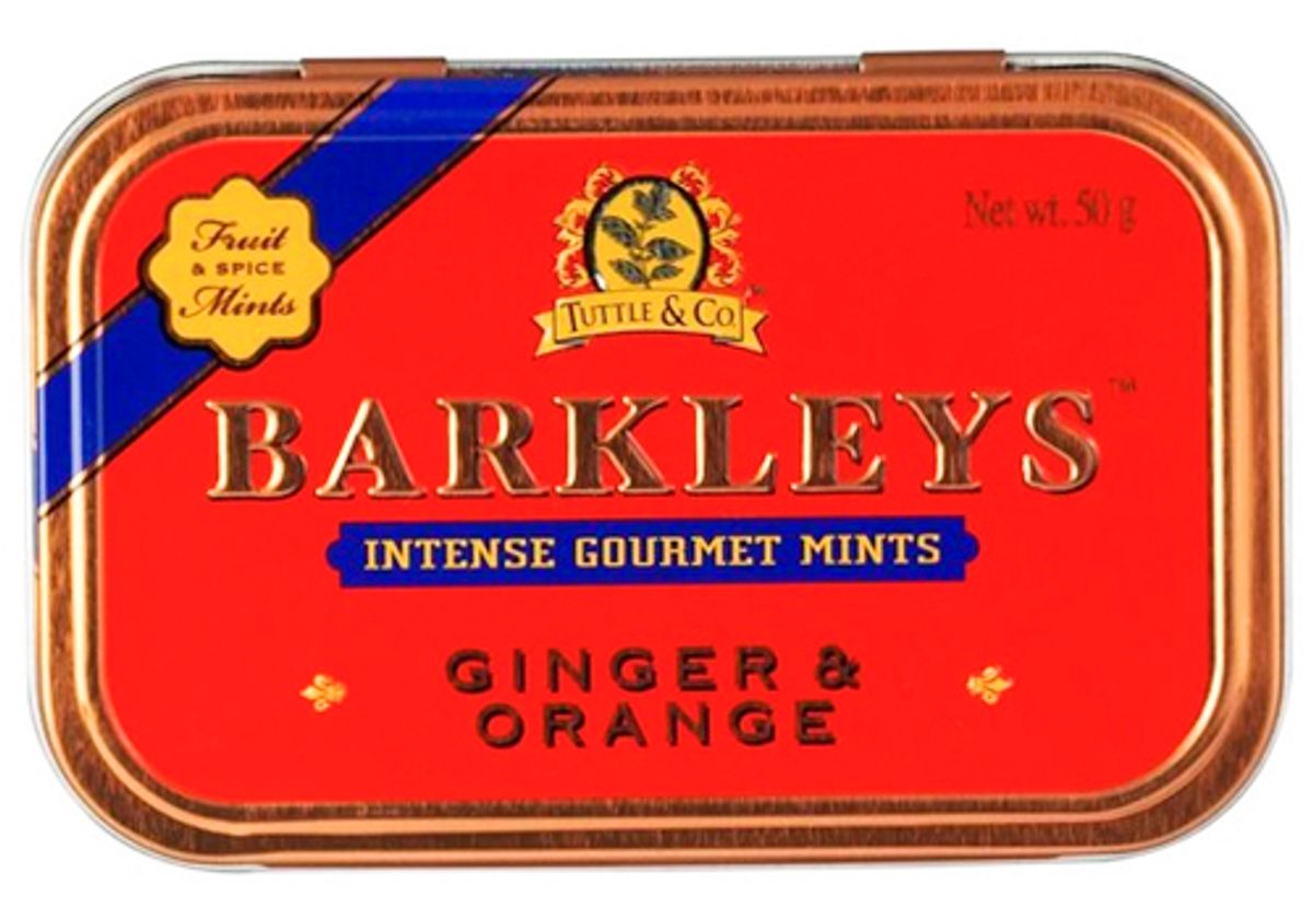 Конфеты BARKLEYS Mints Имбирь Апельсин, 50г