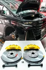 КАРБОН КЕРАМИЧЕСКАЯ УСИЛЕННАЯ ТОРМОЗНАЯ СИСТЕМА ДЛЯ TOYOTA ALPHARD 40 SERIES 2023+ Тойота