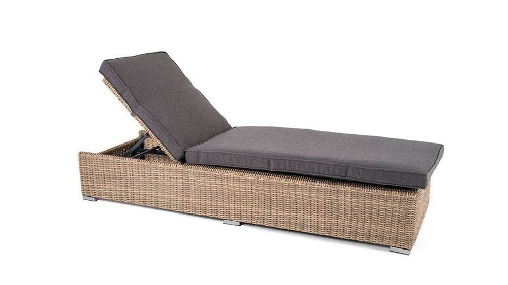 Шезлонг из искусственного ротанга Орландо цвет Greige