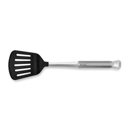 My Utensil - Лопатка для всех типов покрытий, 32 см, сталь 18/10 + нейлон My Utensil артикул 8640011500, BARAZZONI, Италия