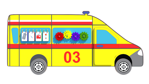 Бизиборд "Скорая помощь"