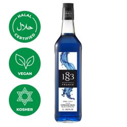 Сироп Блю Кюрасао 1л 1883 Maison Routin