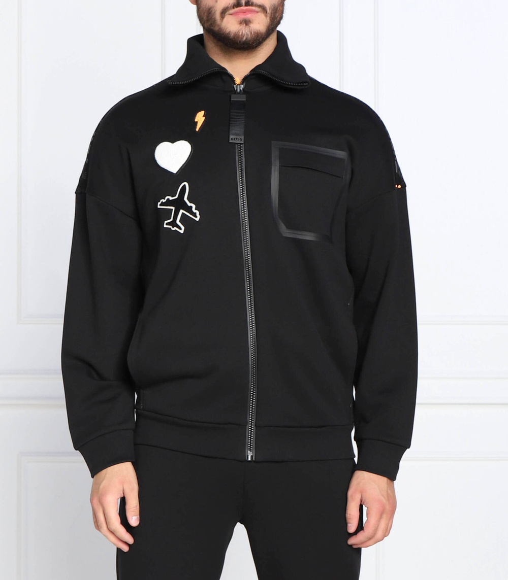 тощие skarley lotus BOSS GREEN - черный(50476387)