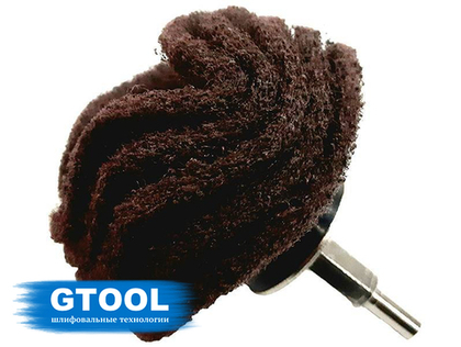 Головка шлифовальная наборная GTOOL d50x6мм, зерно Fine