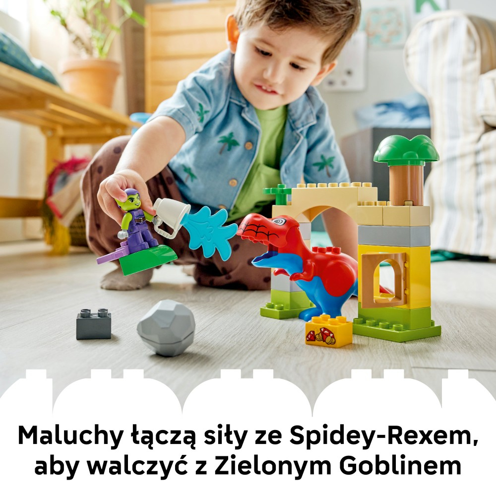LEGO DUPLO Marvel - Динозавр Спайди-Рекс и Зеленый Гоблин 10463