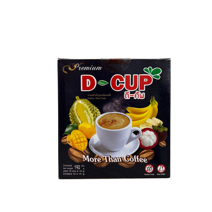 Кофе растворимый D-Cup Banana Coffee 3 в 1 со вкусом банана 19 г