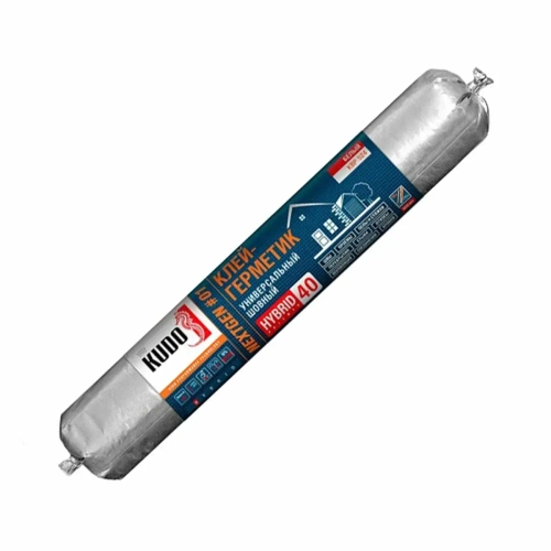 Клей-герметик на основе гибридных полимеров KUDO PROFF NEXTGEN 40 KBP-524, белый, 600 мл