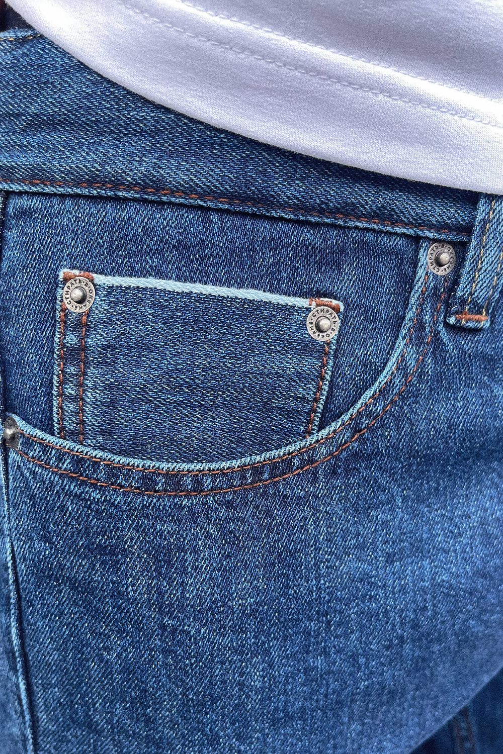 Джинсы Miracle Apparel Selvedge 1702 Tapered True Indigo Wash мужские синие