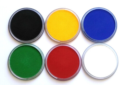 Набор аквагрима разных фирм 6 цветов  по 30 и 32 гр