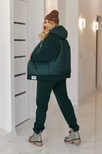 Костюм с мехом УК-1606-4 Fabrika