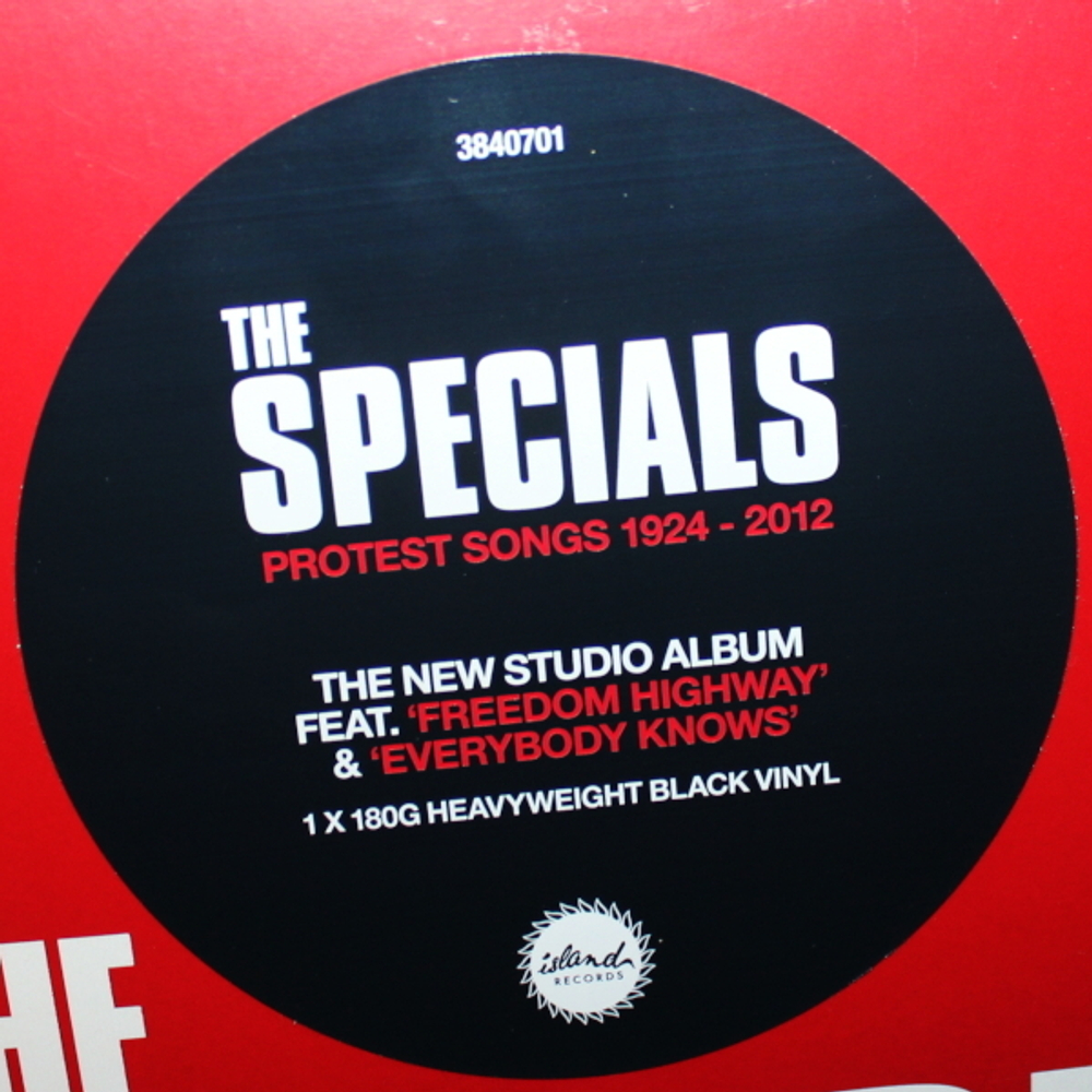 The Specials / Protest Songs 1924-2012 (LP)