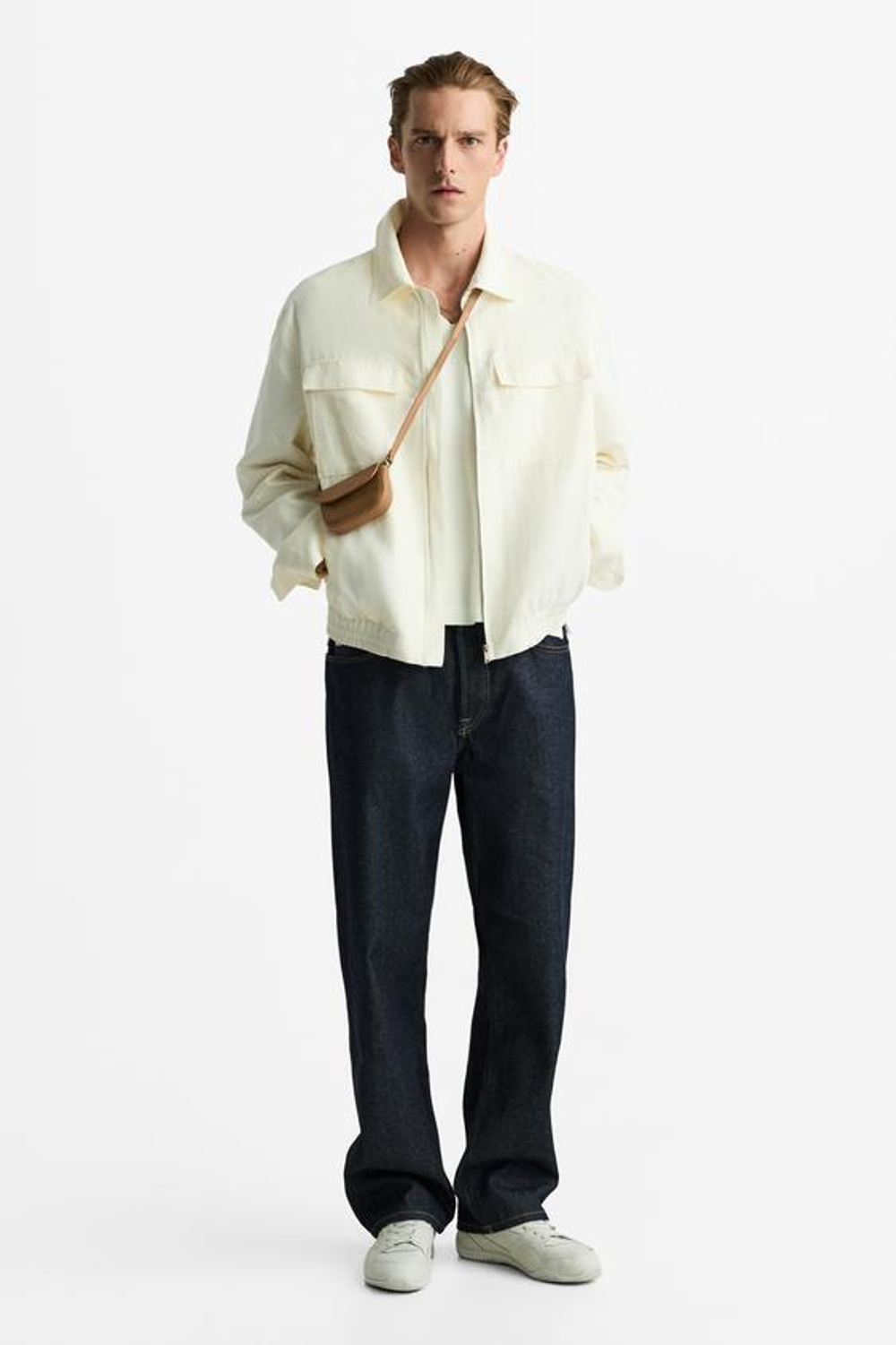 ZARA НЕБОЛЬШАЯ СУМКА С КЛАПАНОМ, РЫЖЕВАТО-КОРИЧНЕВЫЙ