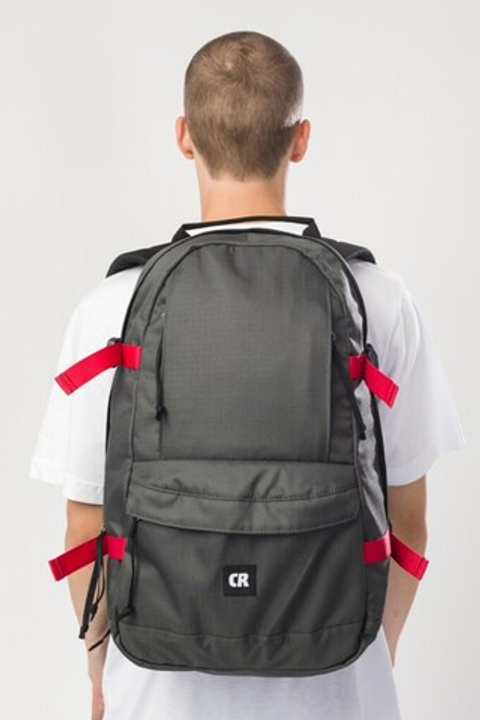 Рюкзак CODERED Action 24 Серый / Красные стропы