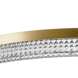 736161 Люстра ROTONDA 38W LED 2106LM 180G ЛАТУНЬ 3000K