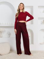 Брюки Ная Виотекс БОРДОВЫЙ