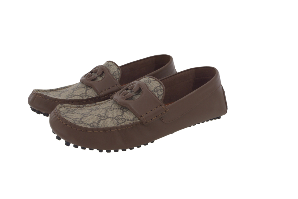 GUCCI Interlocking G Slip-on Loafers