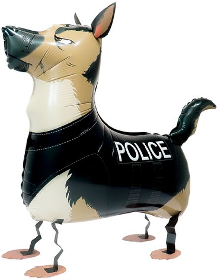 Ходячий шар "Полицейская овчарка"